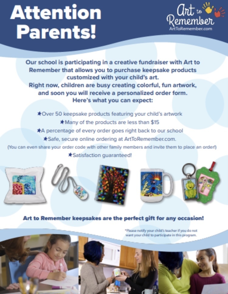 Art to Remember flyer Lebanon Junction Elementary
