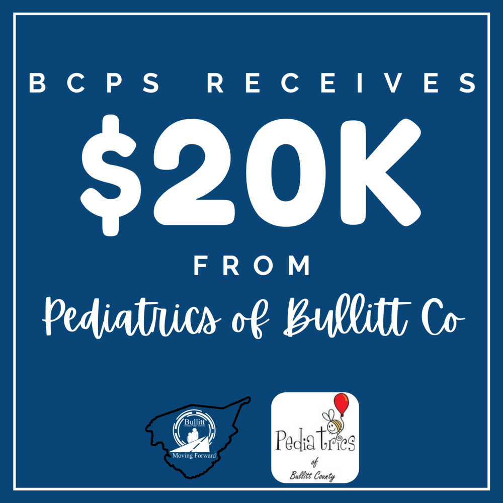 BCPS receives $40K from Pediatrics of Bullitt County
