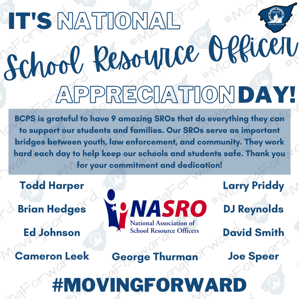 It's National School Resource Officer Appreciation Day!