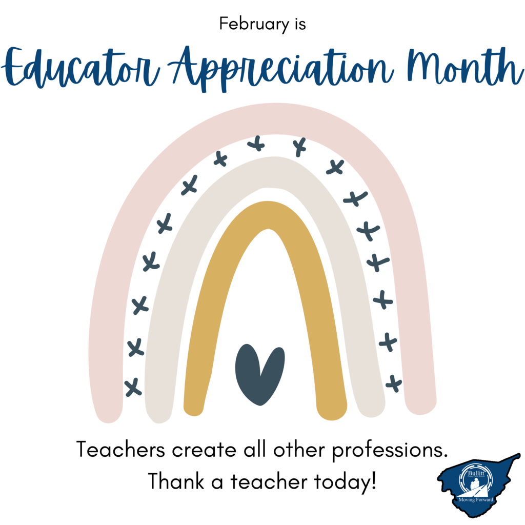 February is Educator Appreciation Month