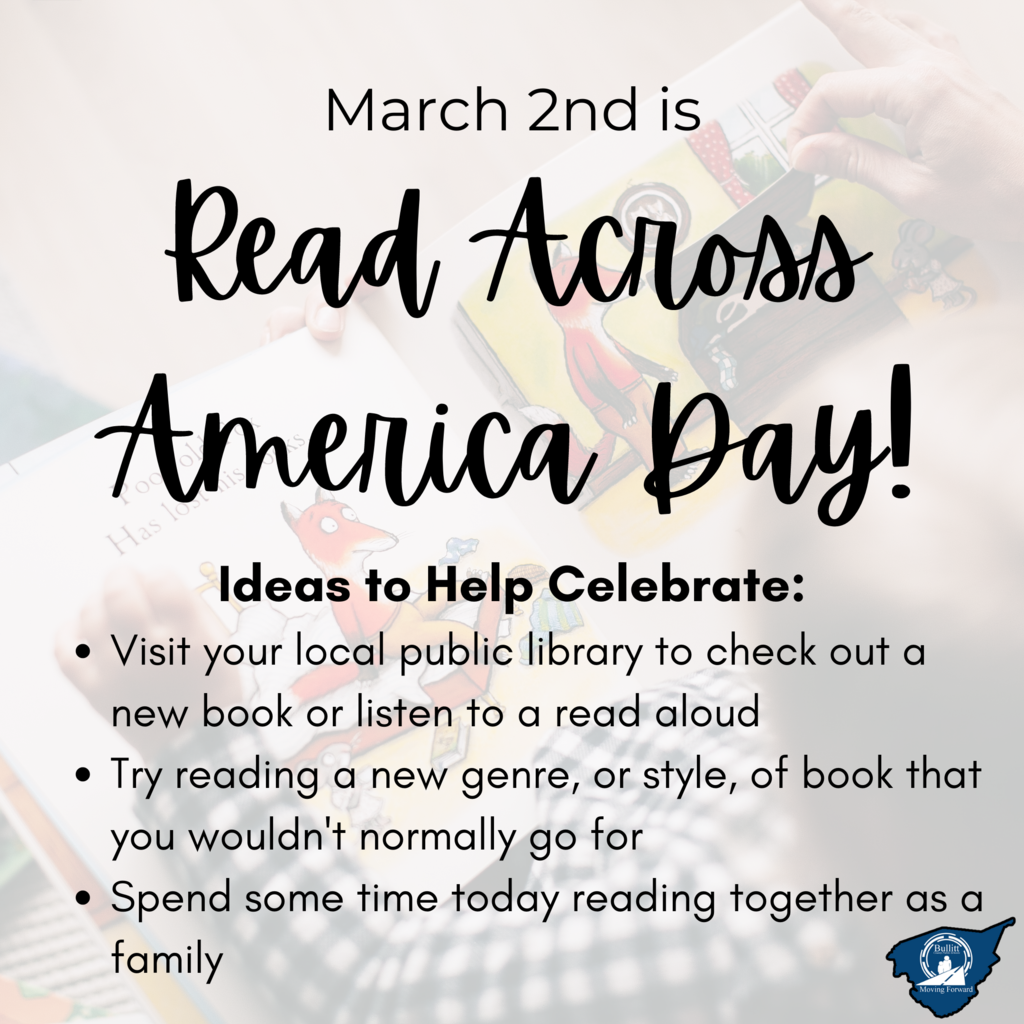 It's Read Across America Day