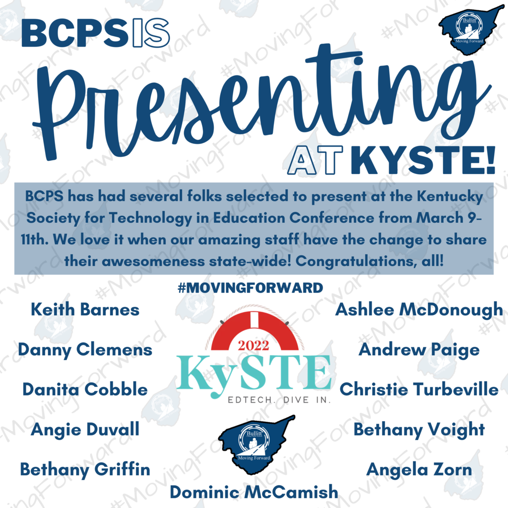 Congratulations to our KySTE presenters!