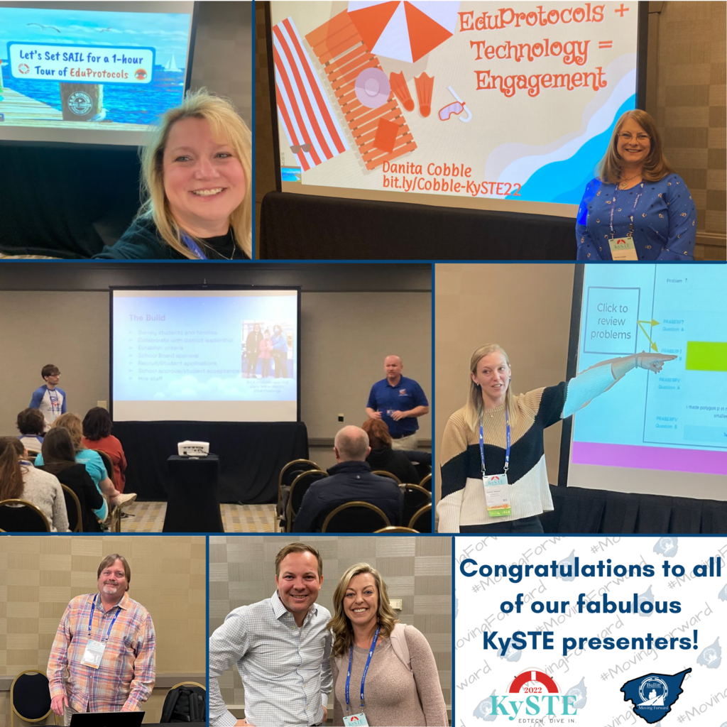 Congratulations to our KySTE presenters!