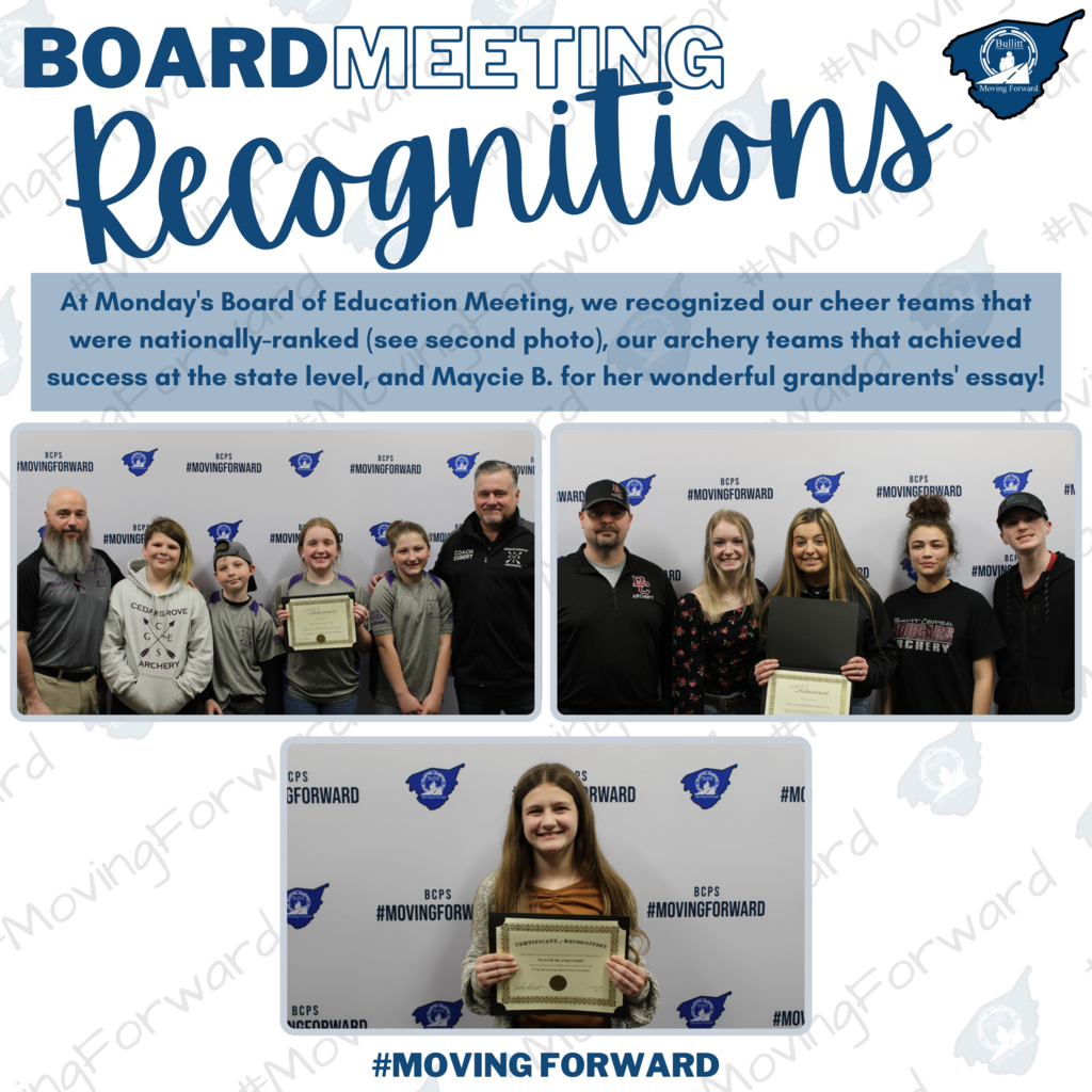 March Board Recognitions, part 1