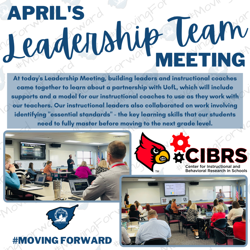 April Leadership Team Meeting