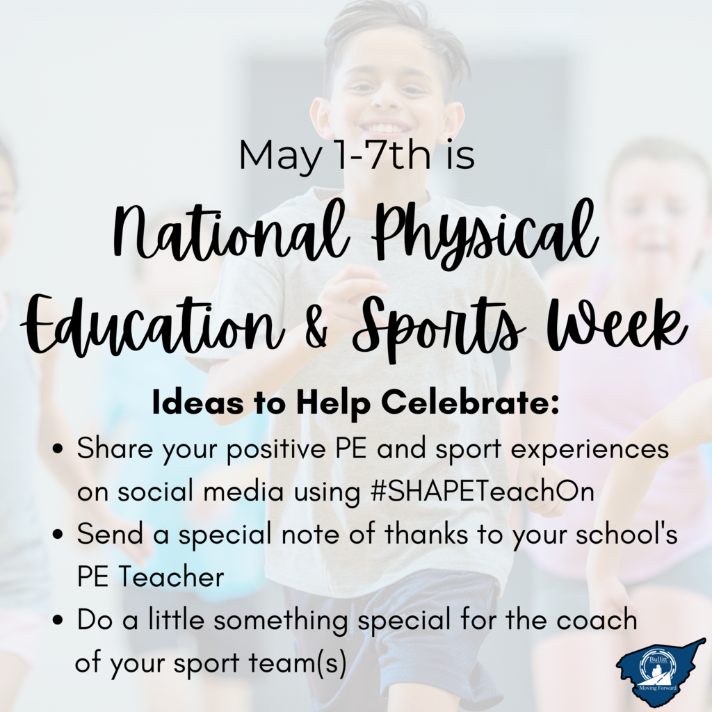 It's National PE and Sports Week!