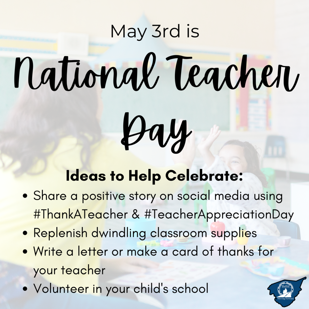 Today is National Teacher Day