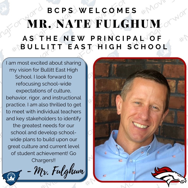 Congratulations to Nate Fulghum, BEHS’ New Principal