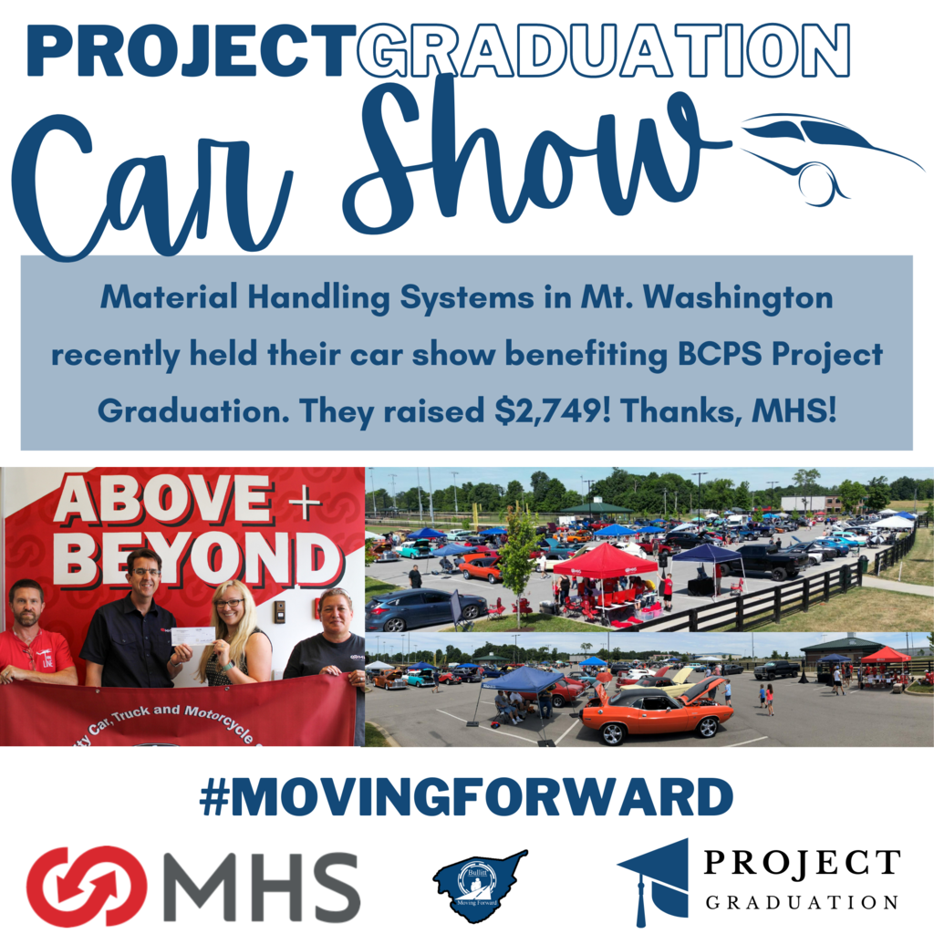 MHS Donates $2,700 to BCPS Project Graduation