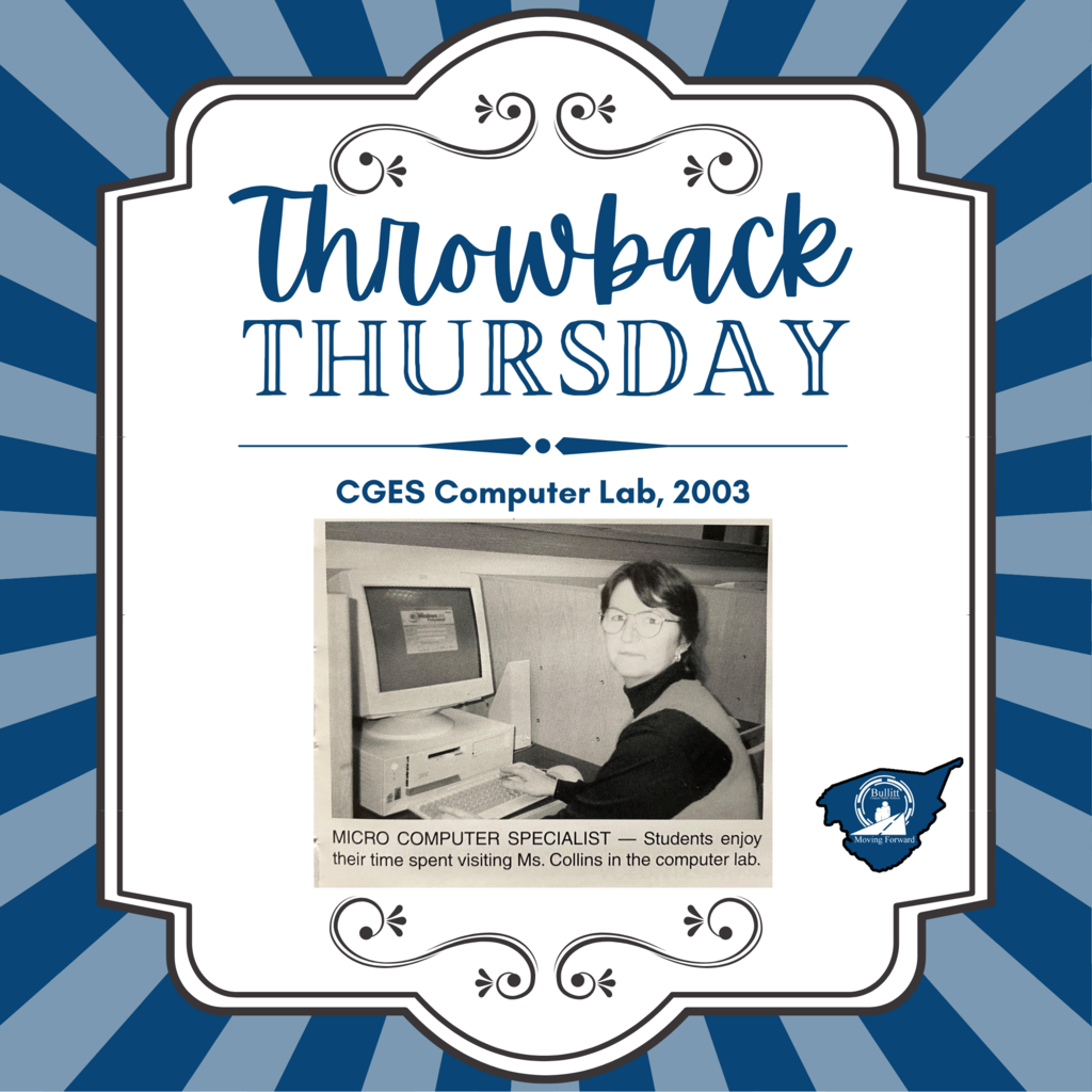 Throwback Thursday, CGES Computer Lab 2003