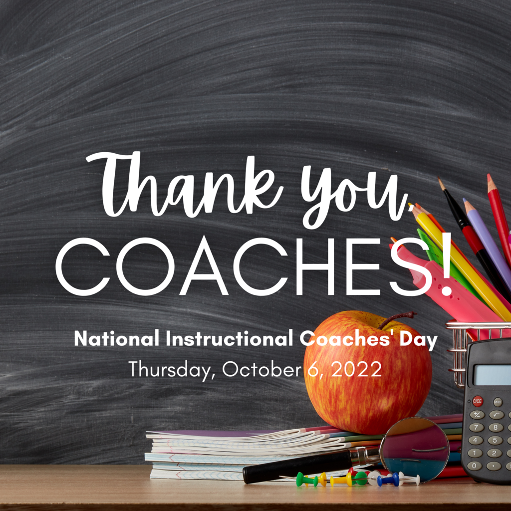 Happy National Instructional Coaches' Day!