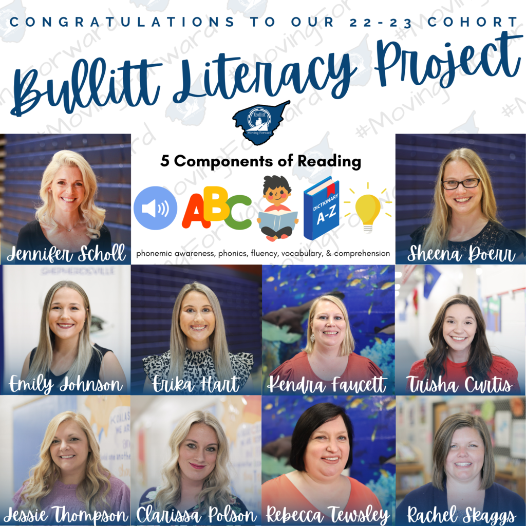 Congratulations to the 22-23 Bullitt Literacy Project Team!