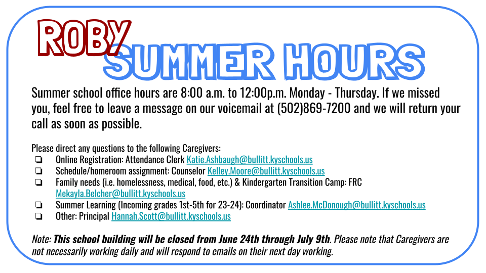 Live Feed Roby Elementary